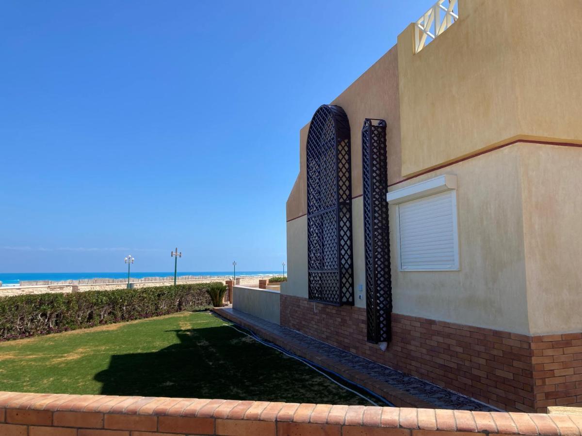 Villa Maison Sur Plage Al Ḩammām Exterior foto